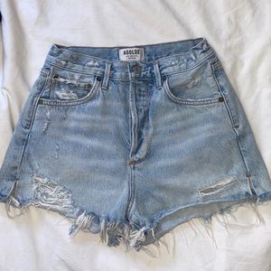 AGOLDE High Ride Jaden shorts